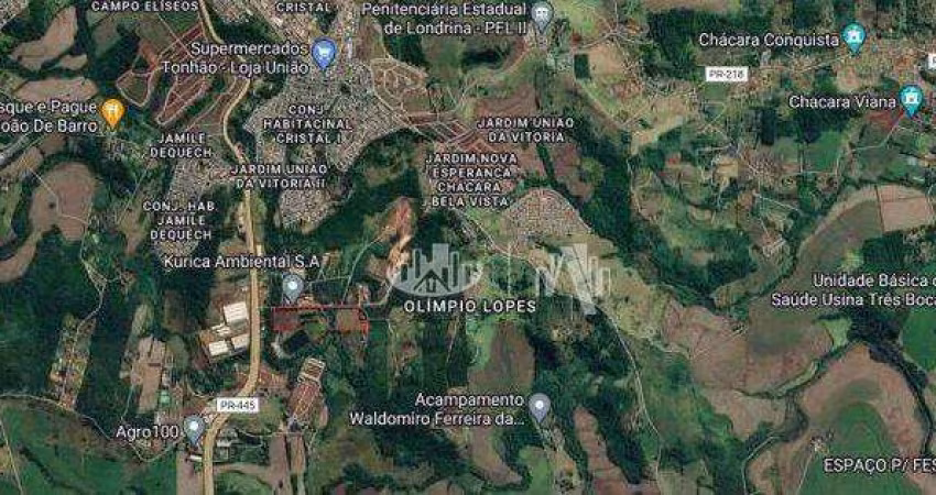 Sítio à venda, 114950 m² por R$ 9.000.000,00 - Zona Rural - Londrina/PR