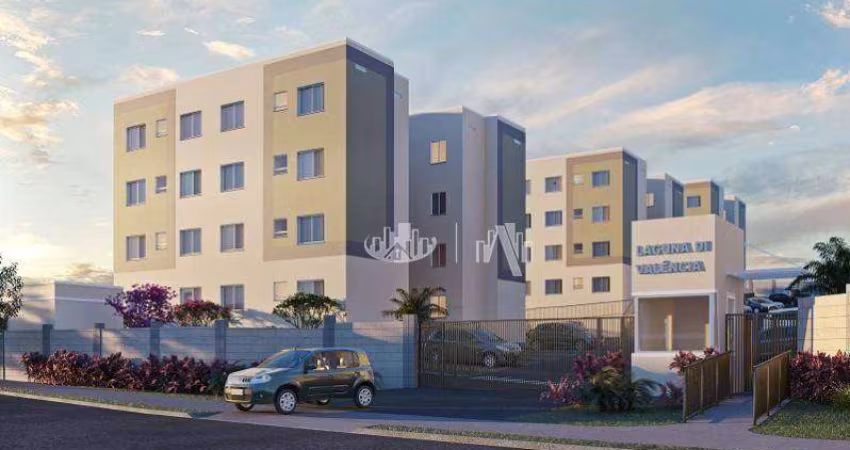 Apartamento para alugar, 45 m² por R$ 1.650,00/mês - Acquaville - Londrina/PR