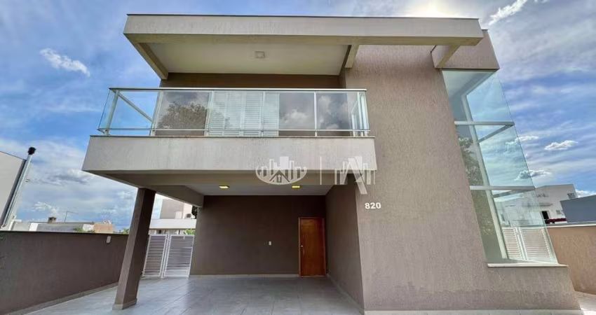 Casa com 4 dormitórios para alugar, 271 m² por R$ 11.950,00/mês - Alphaville II - Londrina/PR