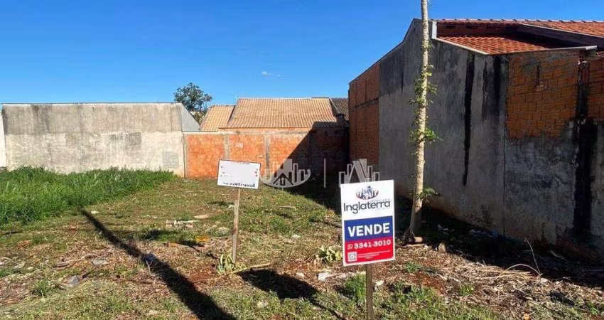 Terreno à venda, 200 m² por R$ 250.000,00 - Jardim Portal dos Pioneiros - Londrina/PR