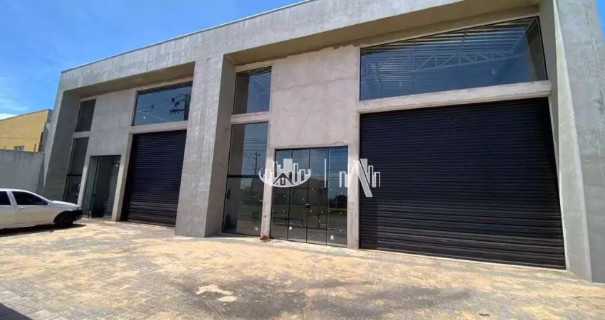 Barracão para alugar, 260 m² por r$ 6.200,00/mês - aragarça - londrina/pr