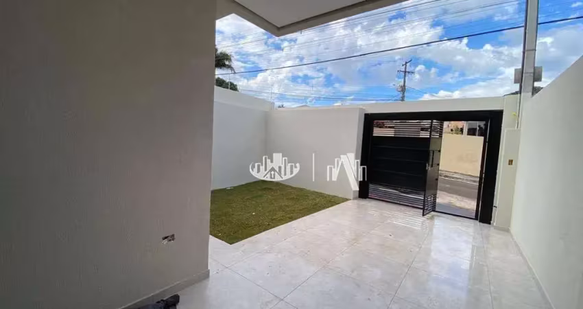 Casa com 3 dormitórios à venda, 80 m² por r$ 385.000,00 - residencial loris sahyun - londrina/pr