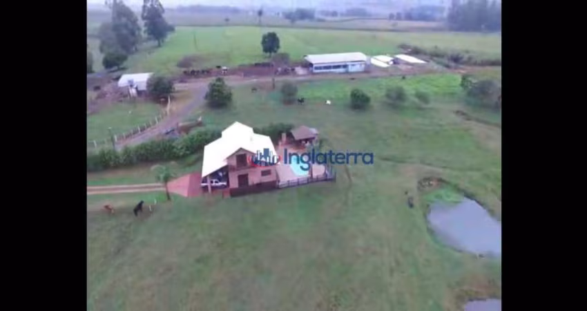Sítio à venda, 121000 m² por R$ 3.600.000,00 - Centro - Carlópolis/PR