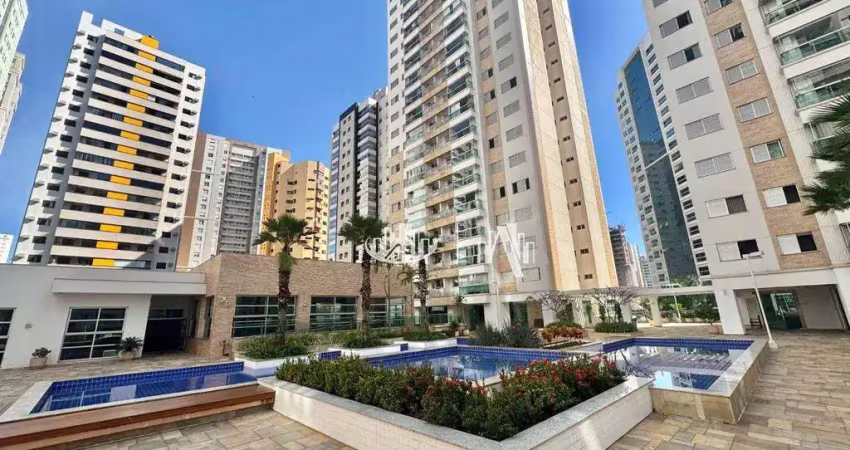 Apartamento com 2 quartos para alugar, 75 m² por r$ 4.100/mês - gleba palhano - zona sul de londrina/pr