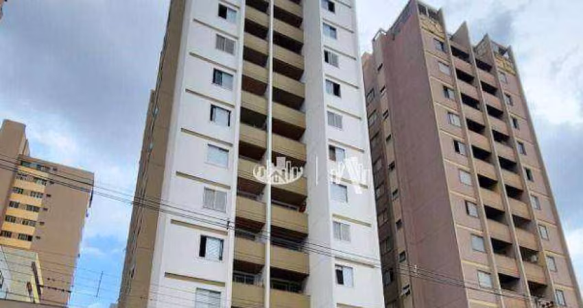 Apartamento com 3 quartos para alugar, 74 m² por R$ 2.770/mês - Centro - Londrina/PR