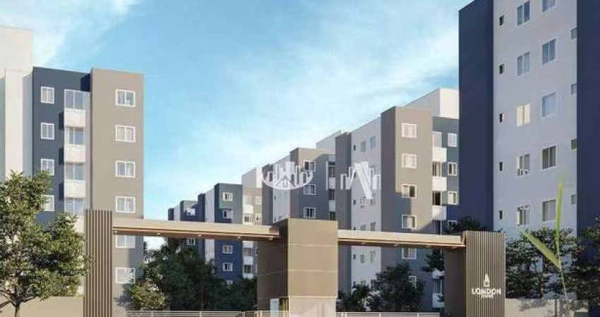 Apartamento com 2 quartos para alugar por R$ 1.580/mês - Jardim Maria Celina - Zona Norte de Londrina/PR