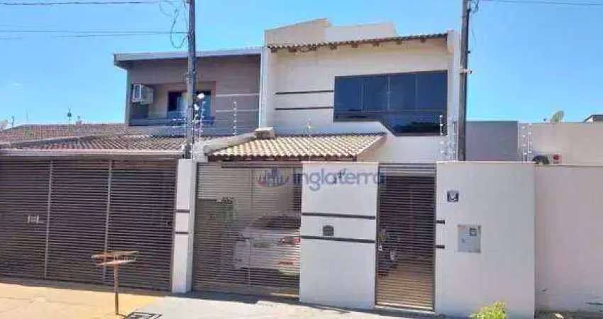 Casa com 3 quartos para alugar, 140 m² por R$ 2.800/mês - Residencial José B Almeida - Londrina/PR