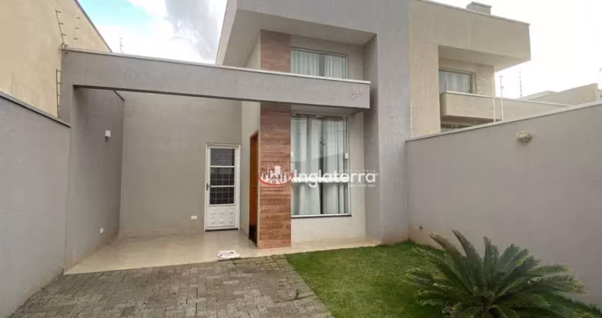 Casa com 3 quartos, 80 m² - venda por r$ 390.000 ou aluguel por r$ 2.100/mês - sabará i - londrina/pr