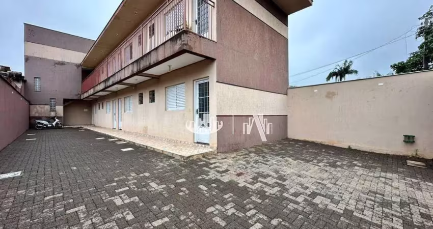 Apartamento com 1 quarto para alugar, 40 m² por r$ 920/mês - jardim piza - londrina/pr