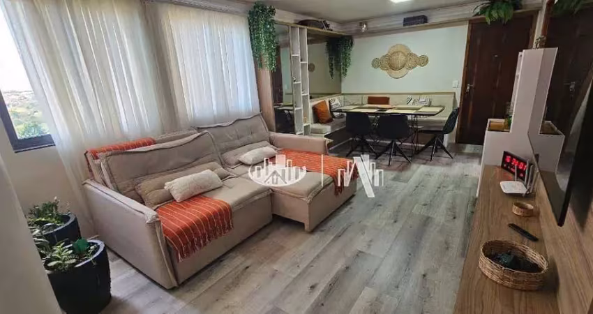 Apartamento com 3 dormitórios à venda, 69 m² por r$ 300.000,00 - jardim palmares - londrina/pr