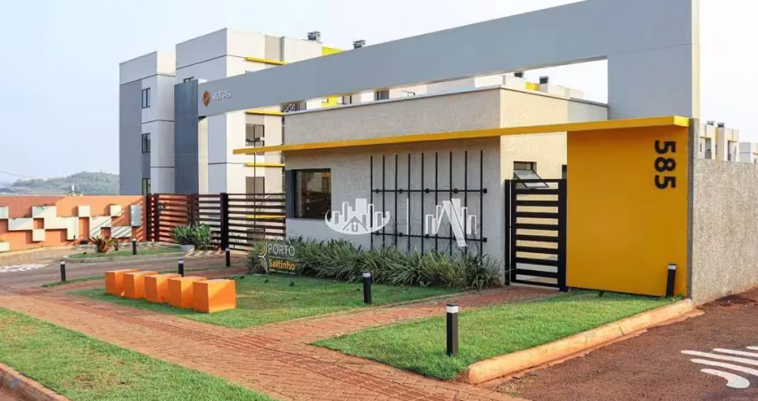 Apartamento no porto saltinho com 2 quartos para alugar, 45 m² por r$ 1.350/mês - reserva saltinho - londrina/pr
