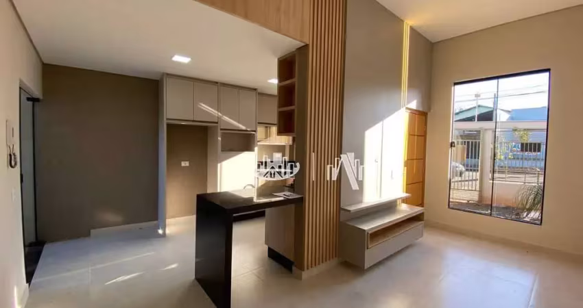 Casa com 3 quartos, 125 m² - venda por r$ 550.000 ou aluguel por r$ 2.700/mês - residencial quadra norte - londrina/pr