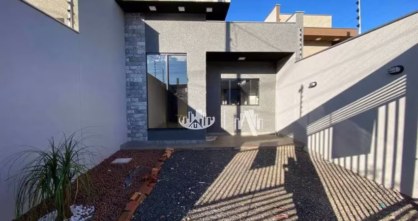 Casa com 3 quartos, 125 m² - venda por r$ 550.000 ou aluguel por r$ 2.700/mês - residencial quadra norte - londrina/pr