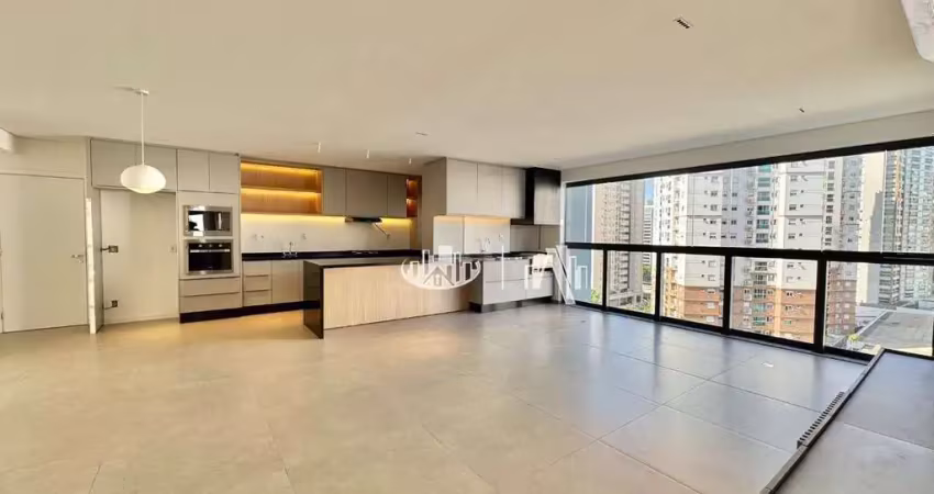 Apartamento no edif. tay com 2 suites  para alugar, 100 m² por r$ 8.015/mês - gleba palhano - londrina/pr