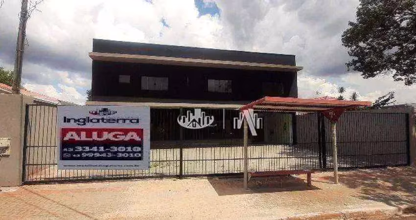 Barracão para alugar, 485 m² por r$ 8.600,00/mês - califórnia - londrina/pr
