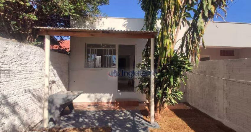 Casa com 2 quartos para alugar, 60 m² por R$ 1.200/mês - Jardim Piza - Zona Sul de Londrina/PR