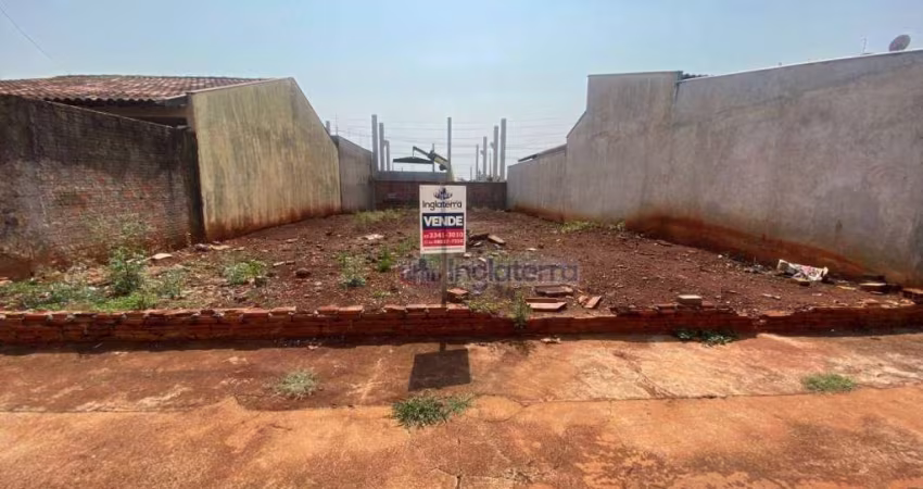 Terreno à venda, 250 m² por R$ 295.000 - Jardim Pioneiros - Zona Leste Londrina/PR