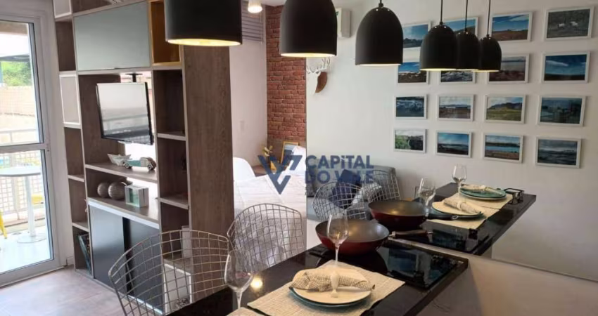 Apartamento com 1 dormitório para alugar, 37 m² por R$ 3.510,00/mês - Centro - São José dos Campos/SP