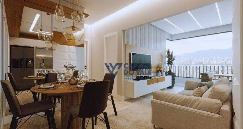 Vila Ady Ana !Apartamento com 2 dormitórios à venda, 53 m² por R$ 468.481 - Jardim Apolo - São José dos Campos/SP
