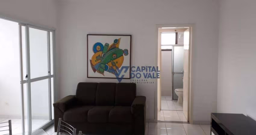 Apartamento com 1 dormitório para alugar, 50 m² por R$ 3.090,00/mês - Jardim São Dimas - São José dos Campos/SP