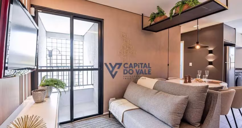 Apartamento à venda, 41 m² por r$ 276.000,00 - vila iracema - são josé dos campos/sp