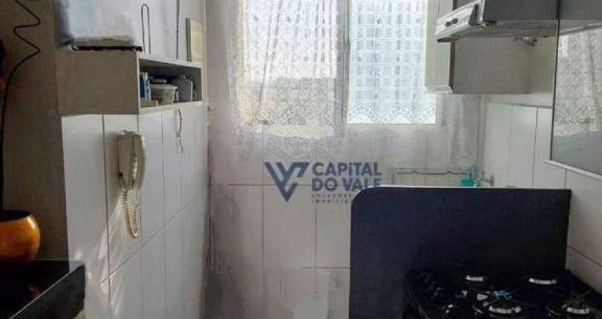 Apartamento, 47 m² - venda por R$ 329.000,00 ou aluguel por R$ 2.485,40/mês - Parque Industrial - São José dos Campos/SP