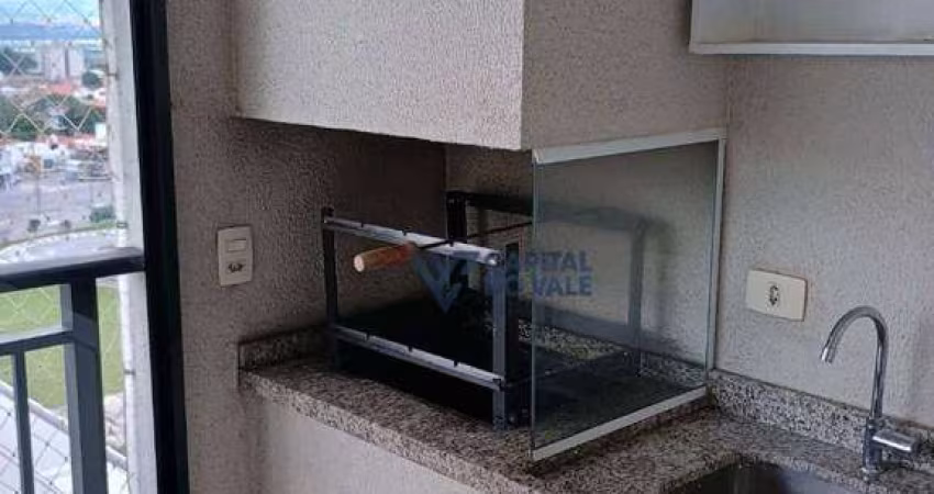 Apartamento com 3 dormitórios para alugar, 120 m² por R$ 5.997,00/mês - Jardim Aquarius - São José dos Campos/SP