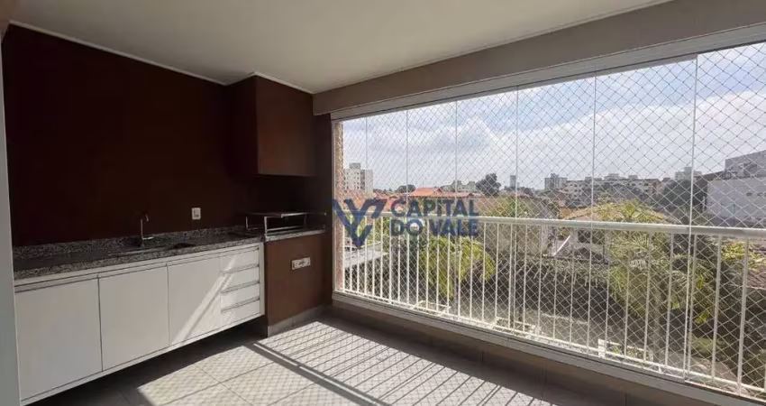 Apartamento com 3 dormitórios para alugar, 100 m² por R$ 5.399,00/mês - Jardim das Indústrias - São José dos Campos/SP