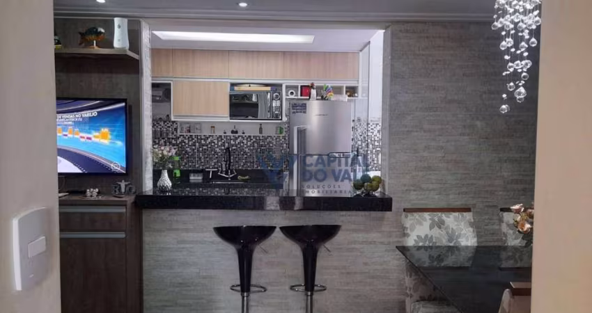 Apartamento com 2 dormitórios à venda, 48 m² por R$ 260.000 - Vila Tesouro - São José dos Campos/SP