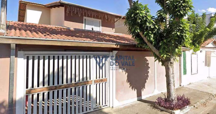 Sobrado com 3 dormitórios à venda, 224 m² por R$ 750.000 - Vila Industrial - São José dos Campos/SP
