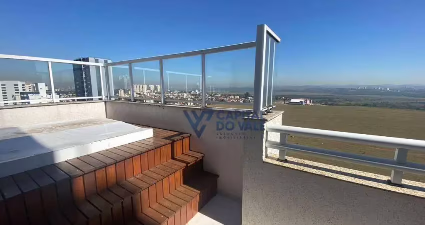 Cobertura com 4 dormitórios, 192 m² - venda por r$ 2.500.000,00 ou aluguel por r$ 12.739,57/mês - jardim aquarius - são josé dos campos/sp