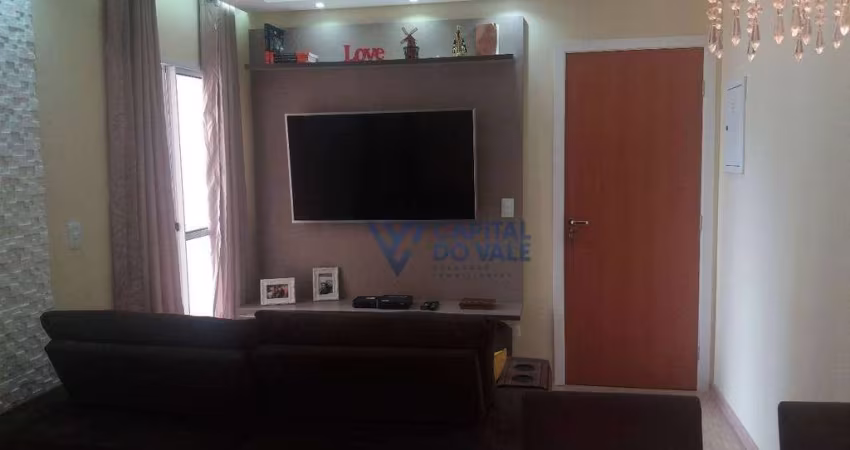 Apartamento com 2 dormitórios à venda, 50 m² por R$ 330.000 - Jardim Oriente - São José dos Campos/SP