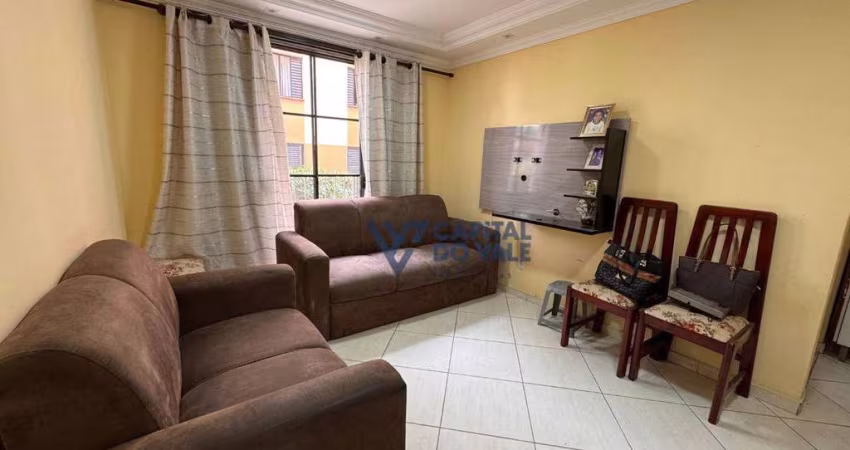 Apartamento com 2 dormitórios para alugar, 50 m² por R$ 2.065,00/mês - Bosque dos Eucaliptos - São José dos Campos/SP
