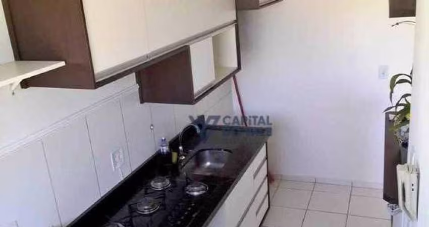 Apartamento com 2 dormitórios para alugar, 56 m² por R$ 1.805,00/mês - Parque Residencial Flamboyant - São José dos Campos/SP