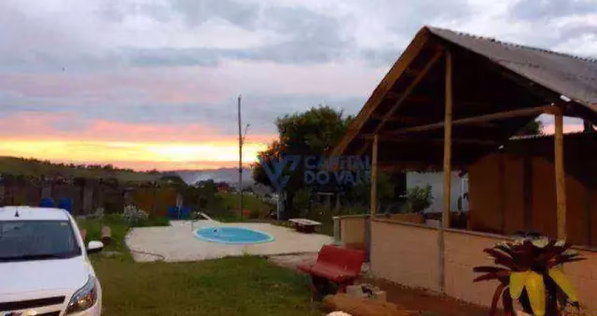 Chácara com 4 dormitórios à venda, 1000 m² por r$ 586.000,00 - buquirinha ii - são josé dos campos/sp