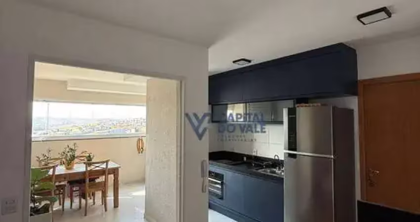 Apartamento mobiliado com 2 dormitórios para alugar, 65 m² por r$ 4.524/mês - urbanova - são josé dos campos/sp