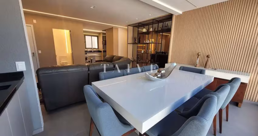 Apartamento à venda no edifício glória residence, mobiliado, 114m², com 3 dormitórios, andar alto,