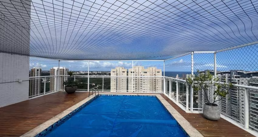 Greenville, Cobertura 360m², Vista Mar, 4 Suítes, 4 Vagas