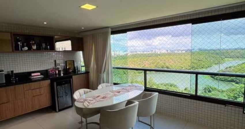 Parque Tropical - Pituaçú, 155m², 4 Suítes, Armários, 3 Vagas
