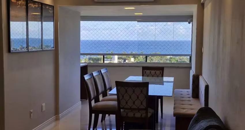 Bosque patamares, 80m², 3 quartos, vista mar, armários, 2 vagas