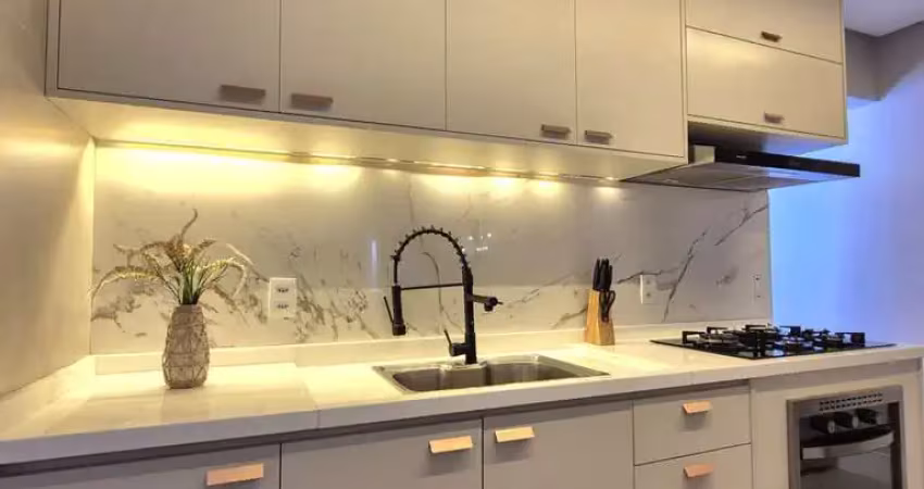 Ludco, 134m², 3 suítes, home office, armários, 2 vagas