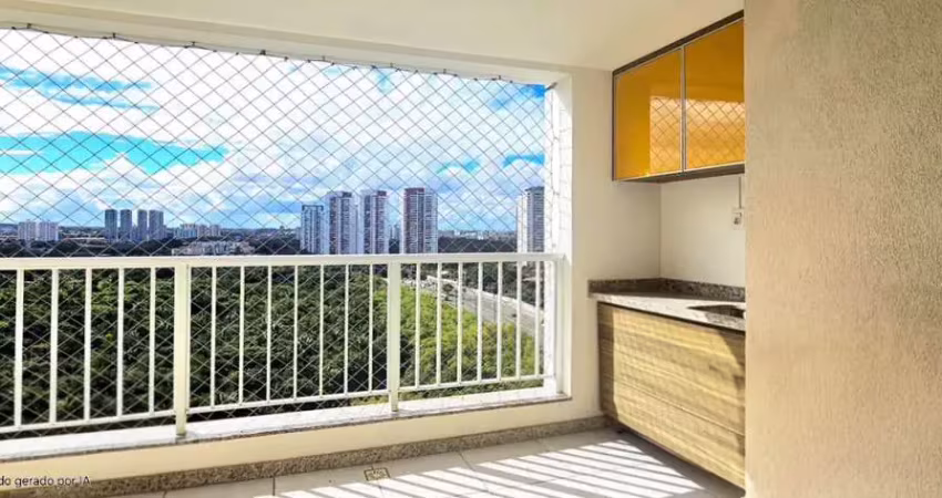 Vista patamares, 78m², 3 quartos, vista livre, armários