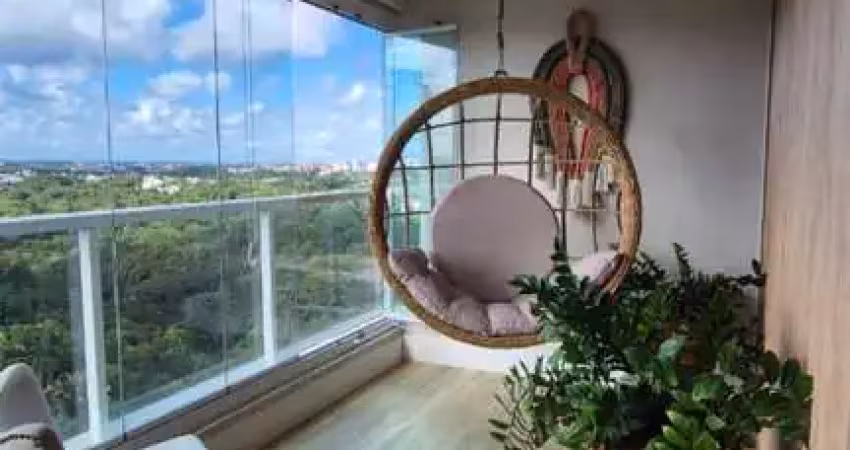 Platno greenville, 110m², 2 suítes, vista mar, armários, 2 vagas