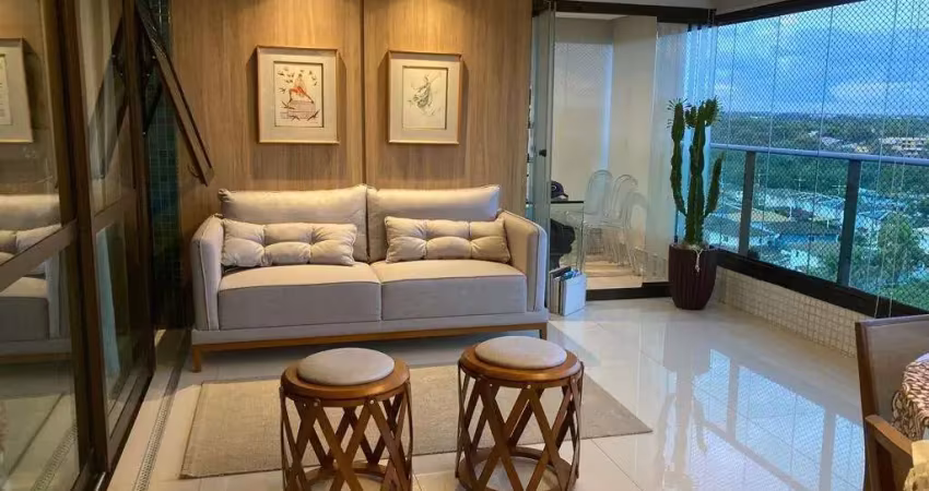 Biarritz - patamares, 150m², 3 suítes, vista mar, armários, 3 vagas