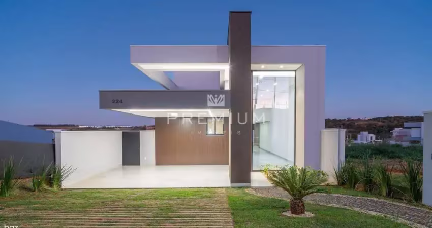 Casa em condomínio fechado com 3 quartos à venda no Granja Marileusa, Uberlândia 