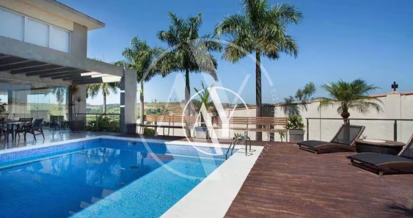 Casa com 5 dormitórios à venda alphaville dom pedro - campinas/sp