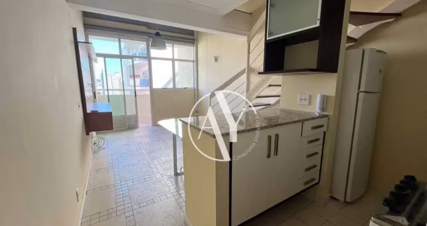 Apartamento com 1 quarto para alugar, 50m² por r$ 3.200,00 aluguel - bairro cambuí - campinas/sp