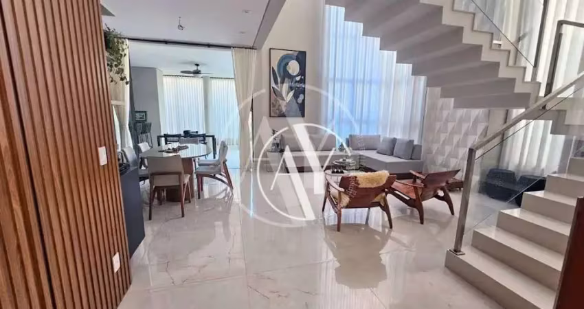 Casa com 3 suítes à venda, 293 m² por r$ 2.850.000 - loteamento parque dos alecrins - campinas/sp.