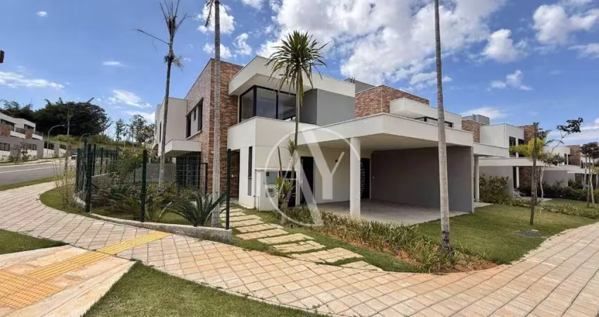 Casa com 3 dormitórios à venda, 242 m² por r$ 2.800.000,00 - alphaville d. pedro - campinas/sp