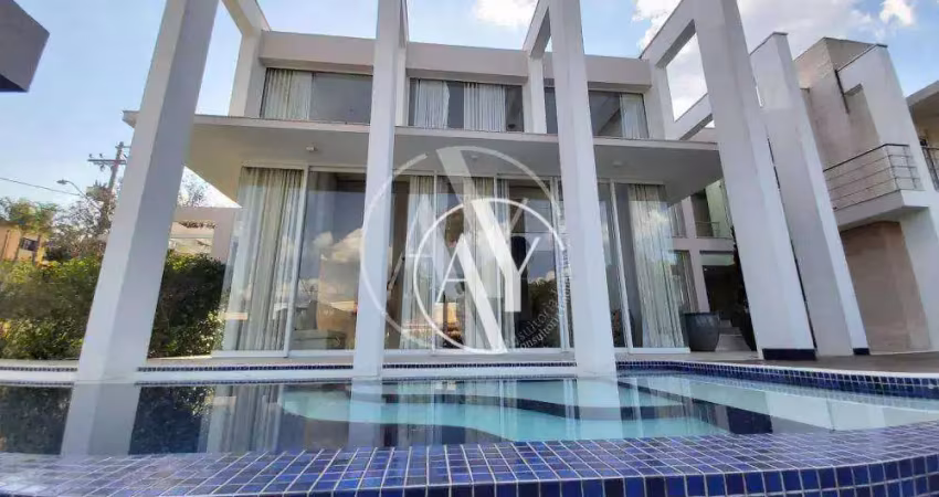 Casa com 4 quartos à venda, 300 m² por r$ 3.500.000 - arboreto dos jequitibás (sousas) - campinas/sp